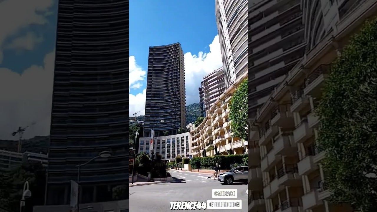 La tour od&eacute;on de Monaco☀️🌴📍🇲🇨✅️