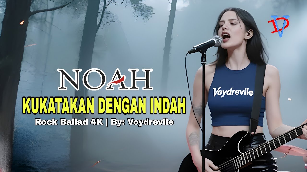NOAH - Kukatakan Dengan Indah | Cover Versi Rock Powerfull By: Voydrevile ft Revilia