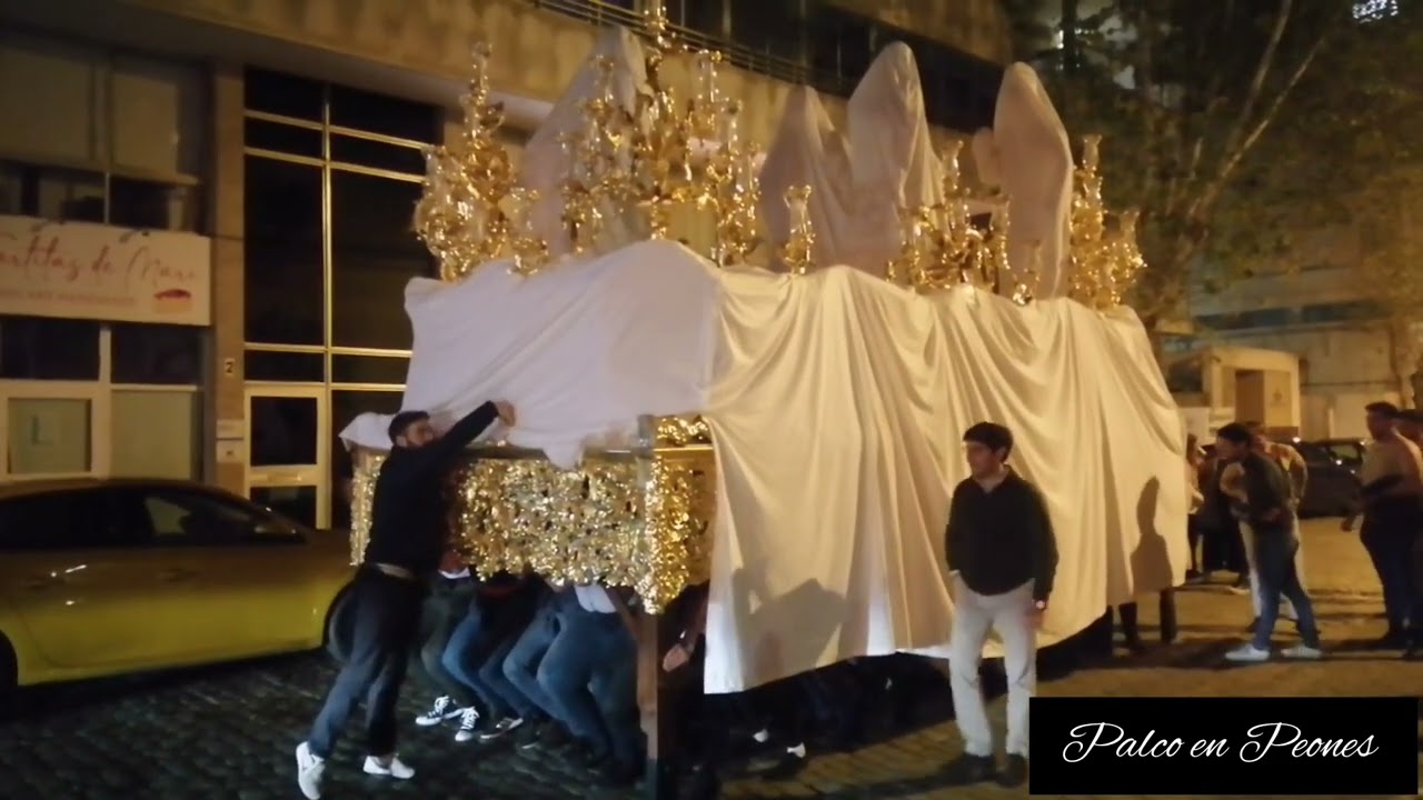 Desarmá pasos Flagelacion y Amargura, Jerez 2024.