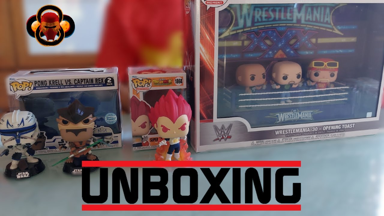 Unboxing  Funko WrestleMania 30 y más