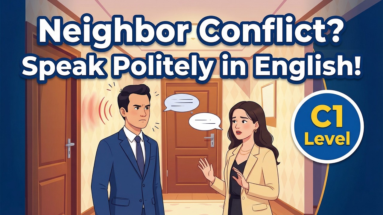 How to Handle Conflict Politely in English | Real English Conversation (C1) | Advanced English