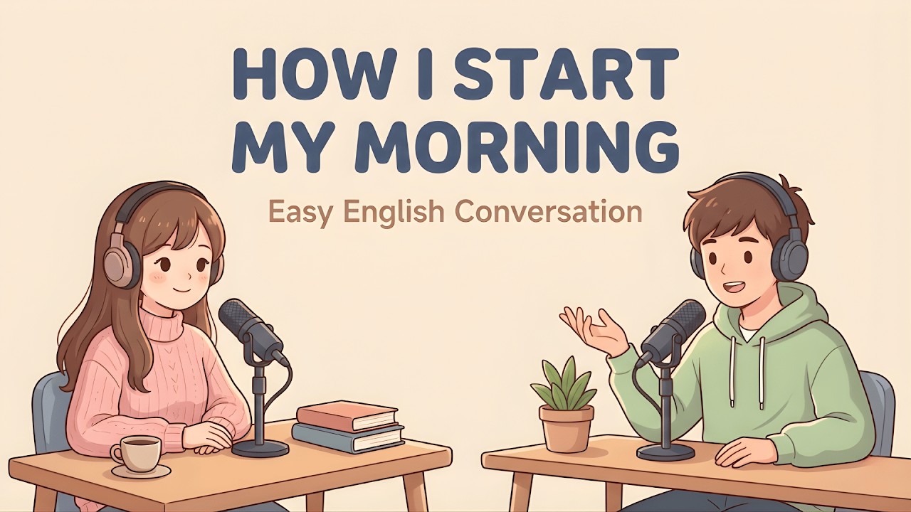 Learn English Through Daily Routine | Morning Conversation Practice (Slow & Easy Podcast)