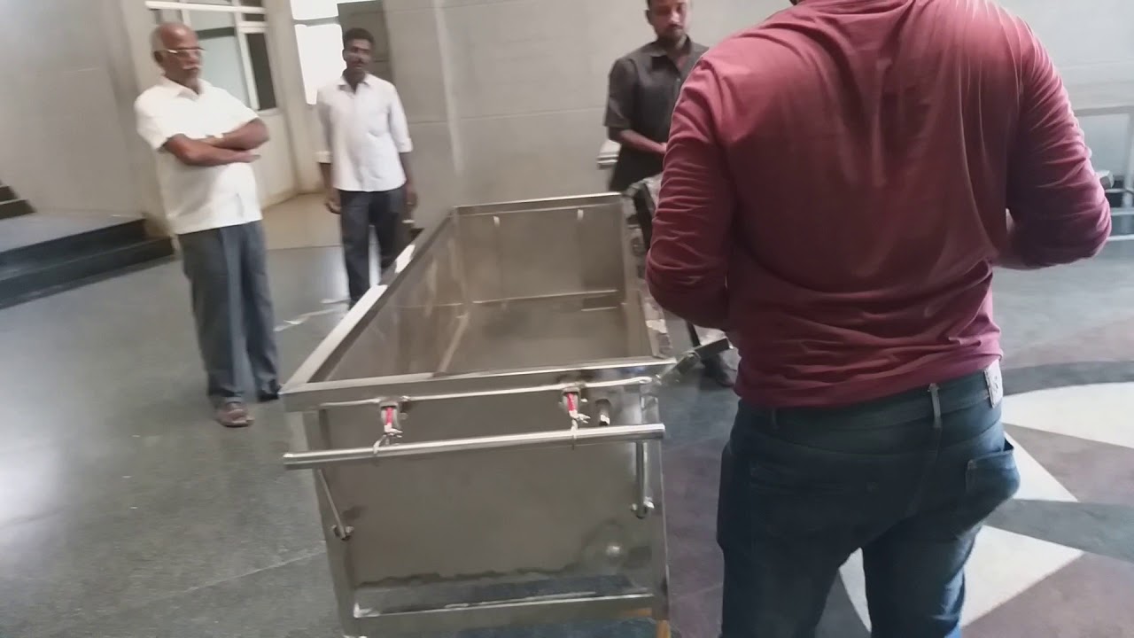 Body preservation tank