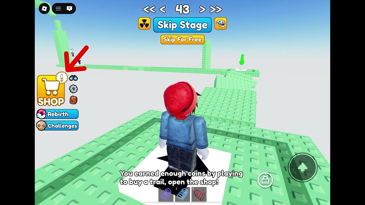 I played a impossible obby #youtube #roblox #youtubevideo #games #gaming 