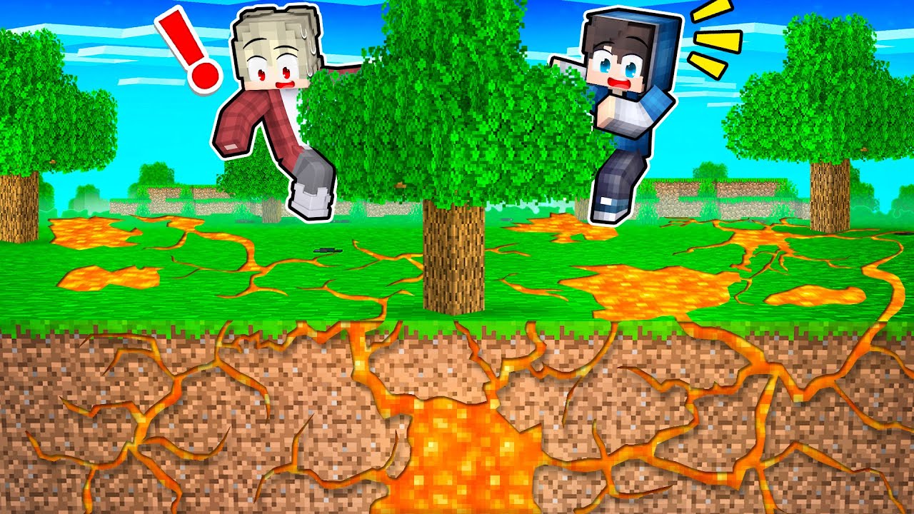 Helix a Kevin vs PŘÍRODNÍ KATASTROFA v Minecraftu...