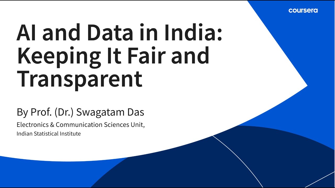 AI in India Explained: Fairness, Bias & Responsible Data Use | Indian Statistical Institute