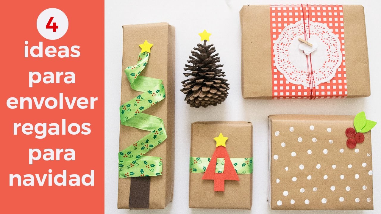 Cómo envolver regalos para navidad