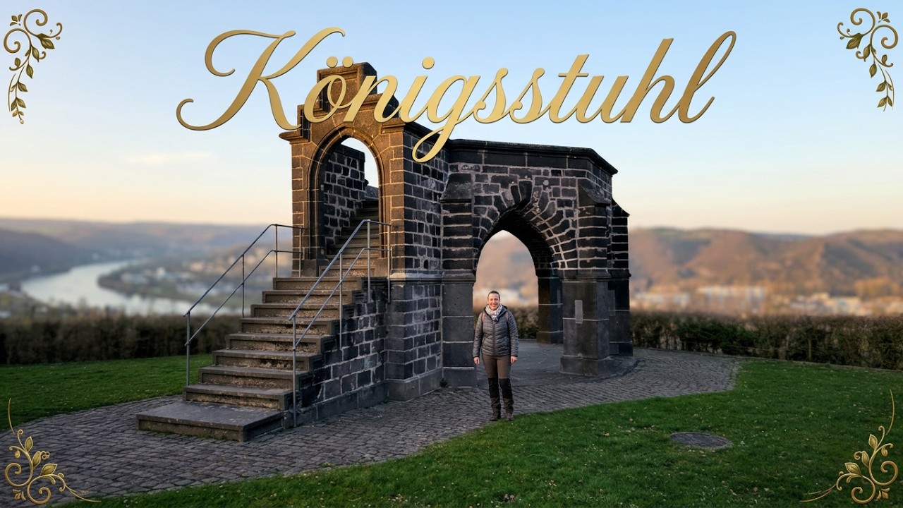 Annika entdeckt den Königsstuhl in Rhens