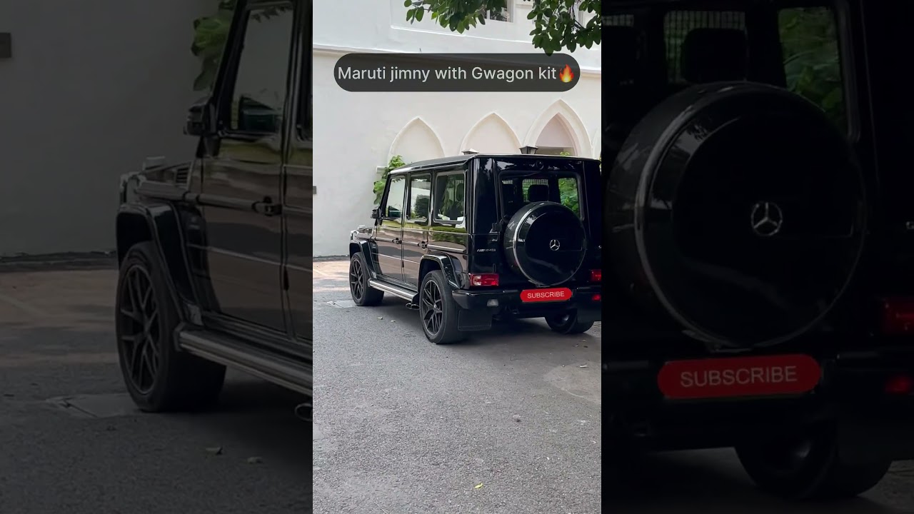 Maruti jimny ko bnaa diya Gwagon🔥| karol bagh modification kit jimny