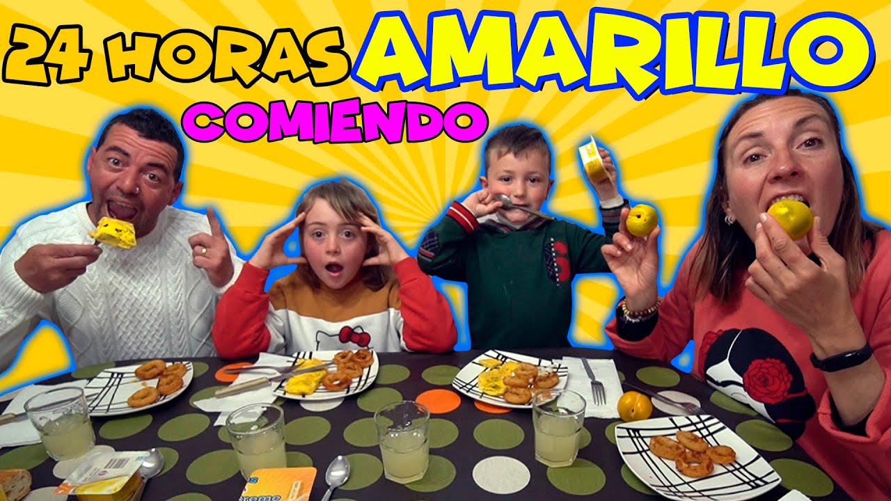 24 HORAS COMIENDO AMARILLO  Enreda2