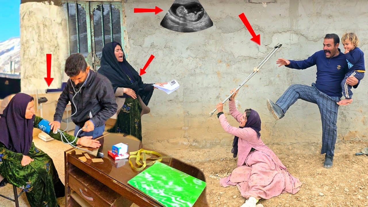 Nomadic pregnant love: contrast between apparent during blood pressure measurement family turmoil.