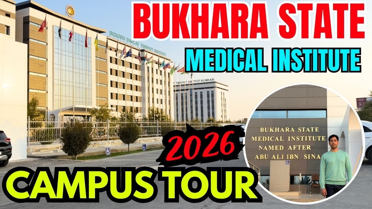 Bukhara State Medical Institute CAMPUS TOUR |MBBS in Uzbekistan for Indian Students 2026 #mbbsabroad