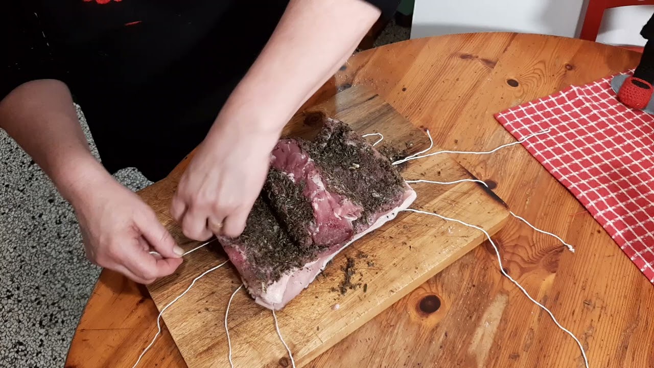 PORCHETTA FATTA IN CASA A MODO MIO DELLA VISPA 