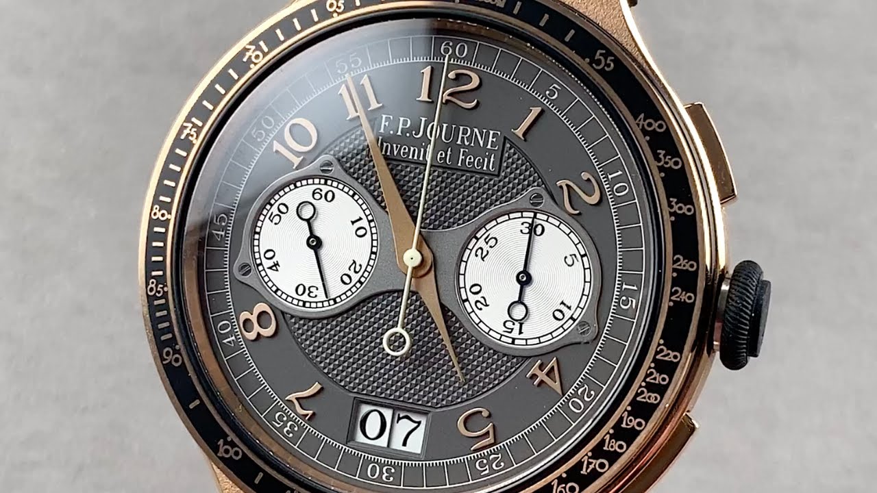 F.P. Journe LineSport Chronographe Rattrapante Hands-On Review | CR G 44 B GR