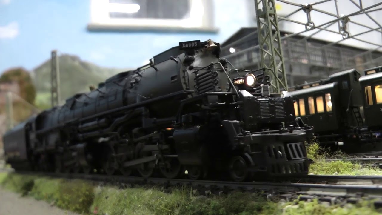 Wolfgangs Märklin Modell Bahn, Geburtstags Lok BIG BOY zum 60er