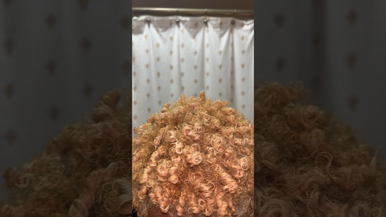 New curl methoddddd! #doux #lottabody #trending #naturalhair #blackgirlyoutuber