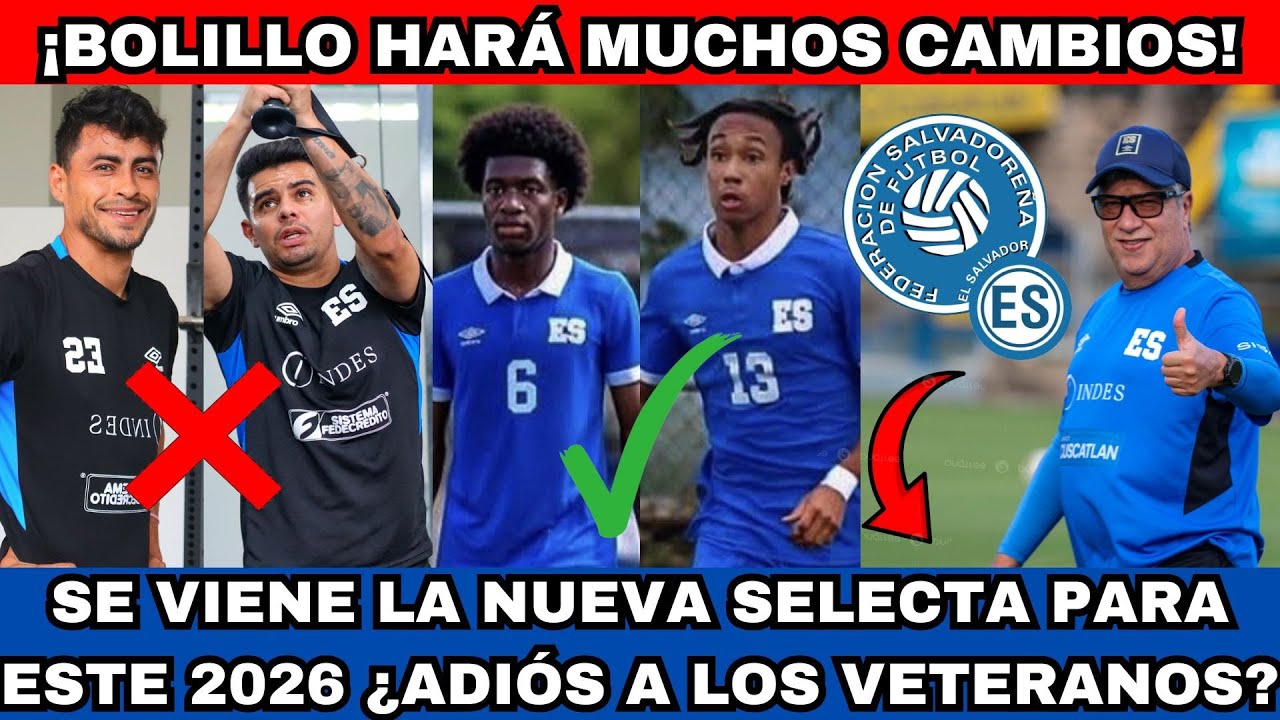 BOLILLO GÓMEZ HACE CAMBIOS EN LA SELECTA MÁS JÓVENES Y MENOS VETERANOS? REVOLUCIÓN EN LA SELECTA