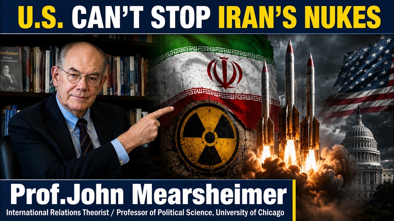 IRAN WILL ACQUIRE NUCLEAR WEAPONS &mdash; STOPPING IT IS IMPOSSIBLE FOR THE U.S. | Prof. John Mearsheimer