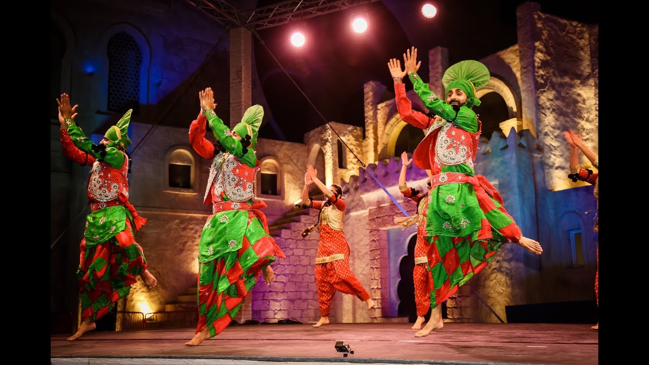 Bhangra Performance At Global Village Dubai | Pure Bhangra