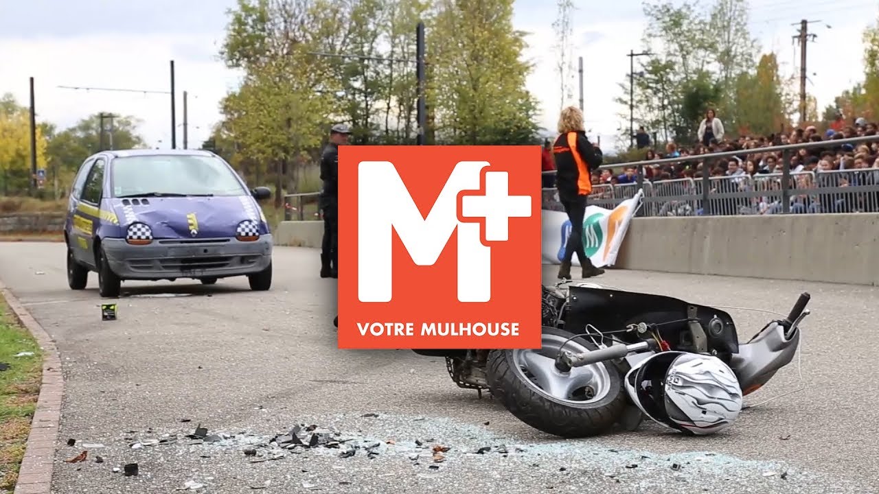 Crash test scooter &agrave; l'Autodrome
