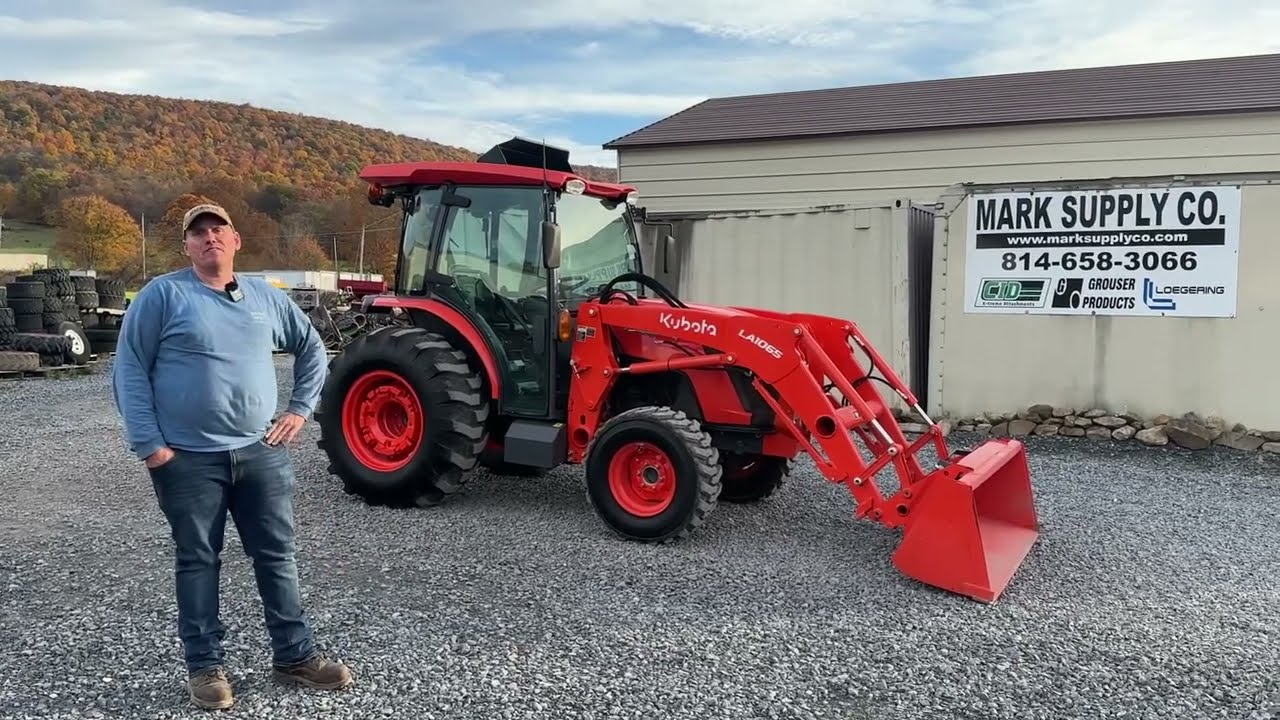 2021 Kubota MX6000 Tractor Loader Cab Heat Air Quick Attach Front And Rear Remotes 63 HP Turbo !!!