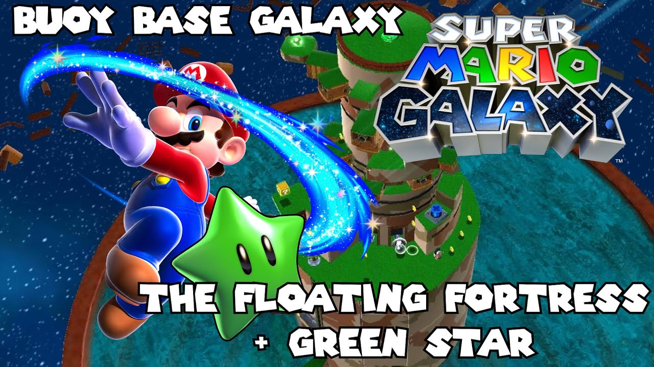The Floating Fortress + Green Star l Super Mario Galaxy Guide