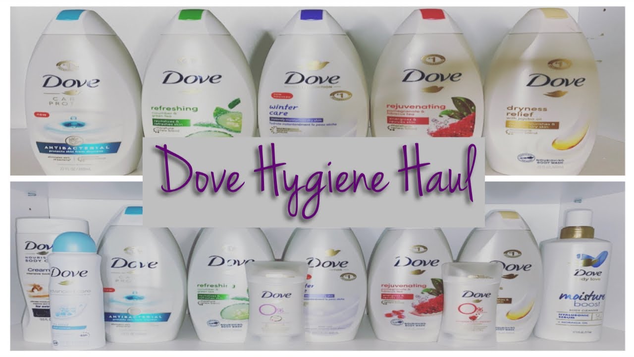 Dove Hygiene Haul | #hygienehaul #dovehygiene