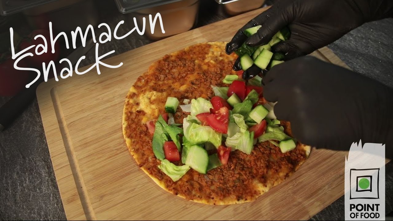 Lahmacun Snack zubereiten