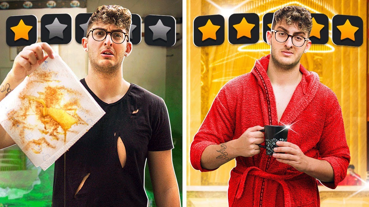 ΠΗΓΑ ΣΤΟ ΧΕΙΡΟΤΕΡΟ ΚΑΙ ΣΤΟ ΚΑΛΥΤΕΡΟ ΞΕΝΟΔΟΧΕΙΟ!