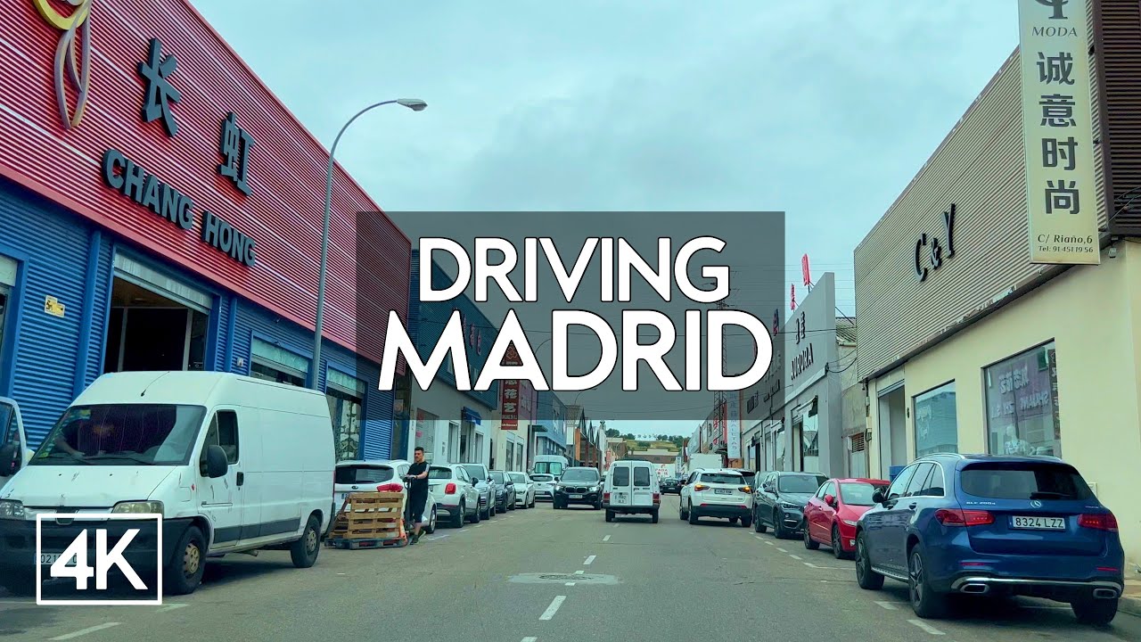 [4K] Madrid | 🇨🇳 Largest Chinese Industrial Park in Europe | Cobo Calleja, Fuenlabrada | POV 4K HDR