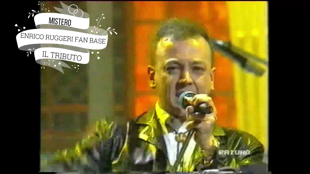 Premiazione Sanremo 1993: tributo a Mistero di Enrico Ruggeri