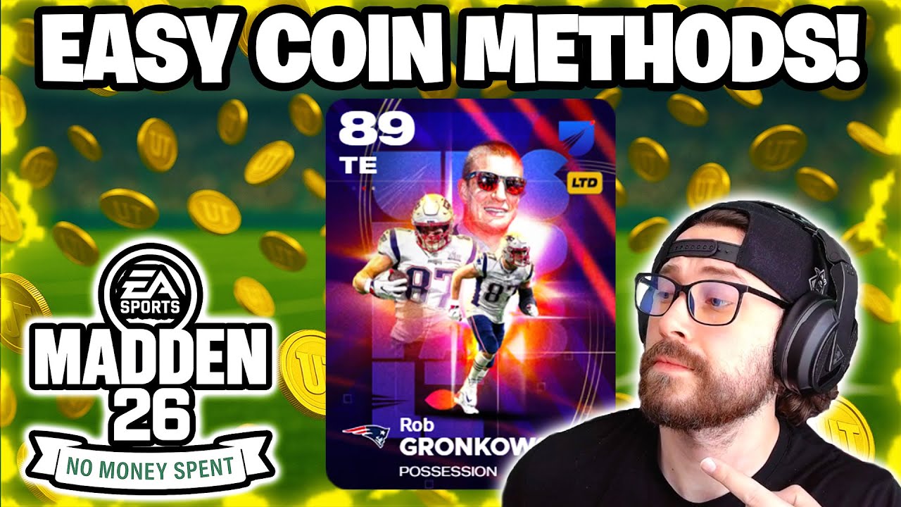 Как БЫСТРО заработать монеты в Madden 26 Ultimate Team без вложений! 💰