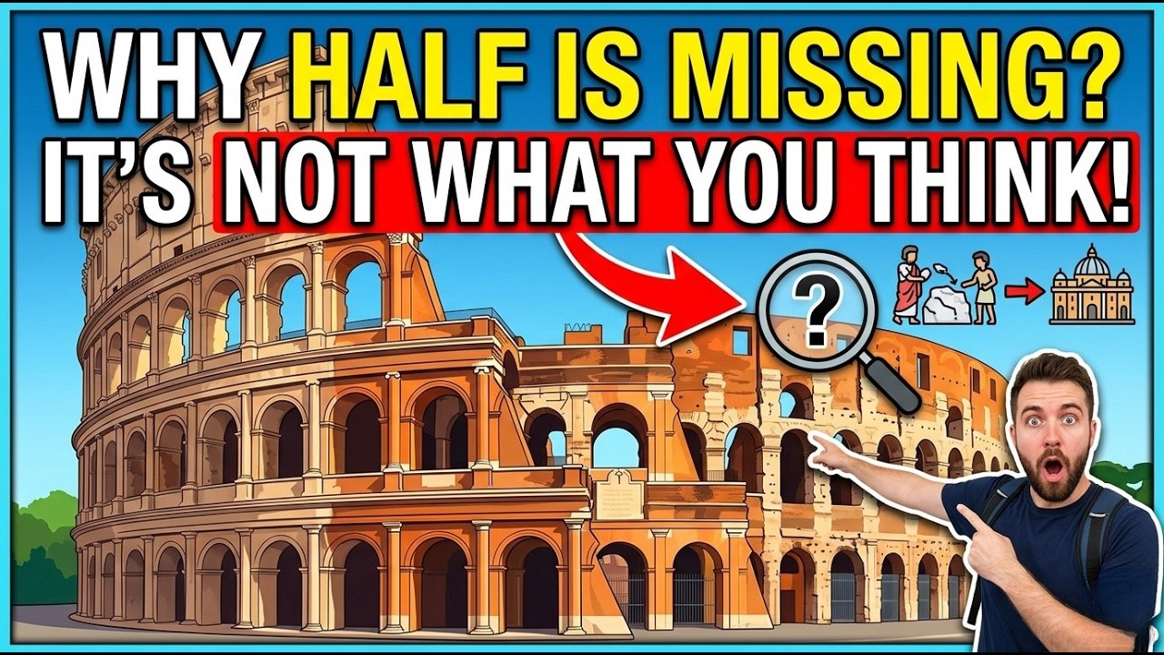 Why Half the Colosseum is Missing (It's Not What You Think)