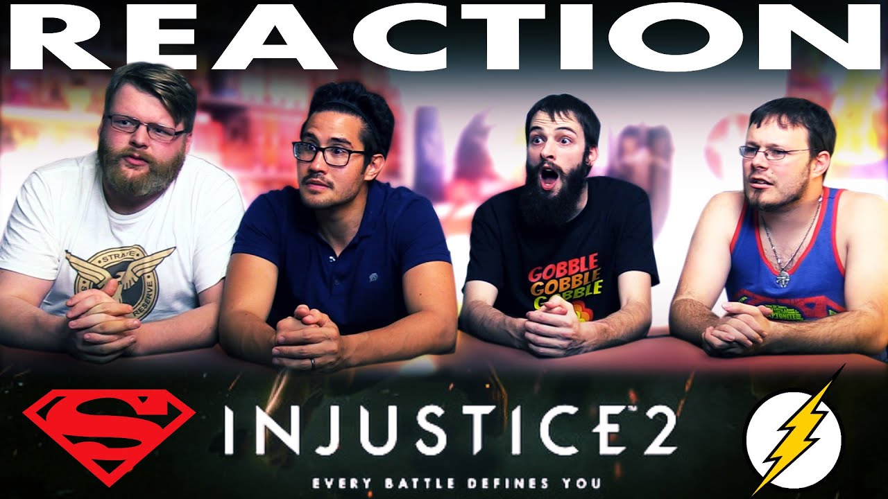 Injustice 2  Announce Trailer REACTION!! DC Comics Fighting Game