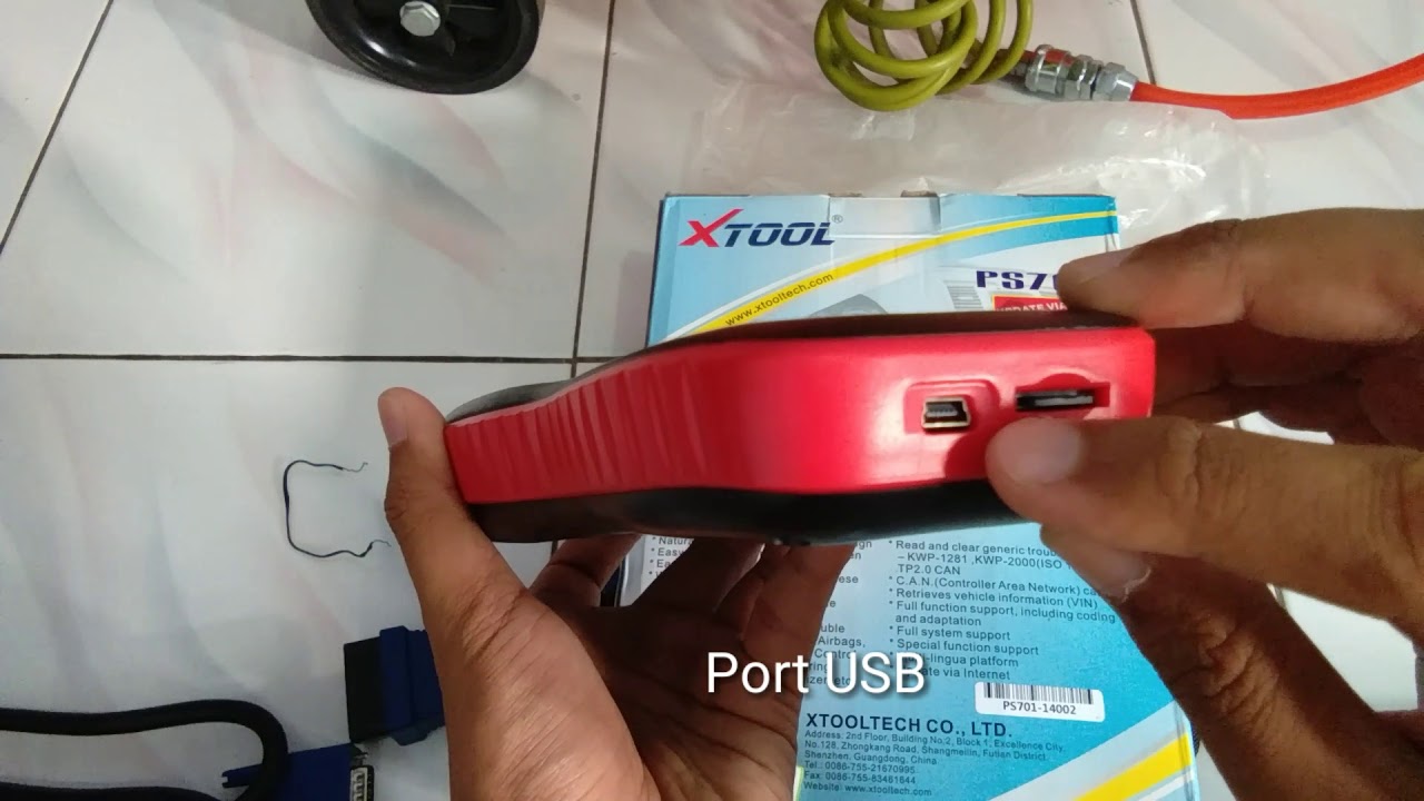 Review dan Cara Penggunaan Scanner Mobil XTool PS701 (Yusuf Tiardi NPM.C3218120002)