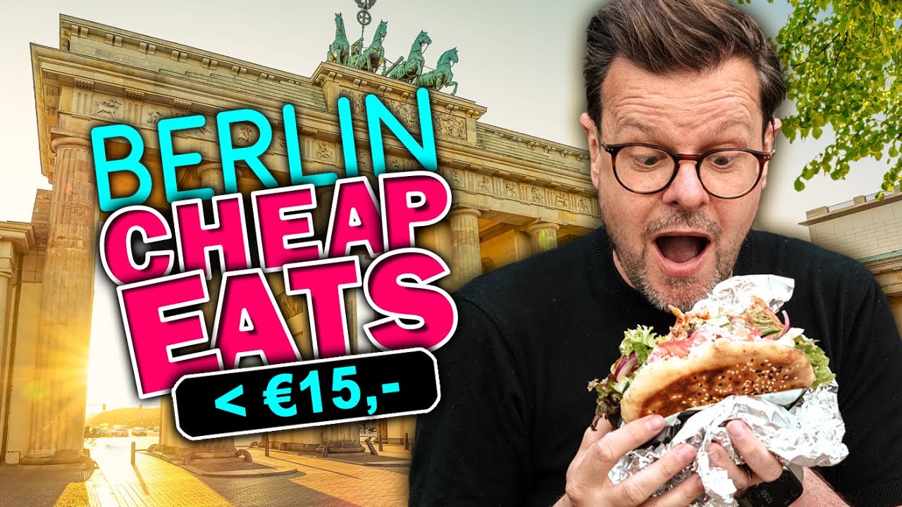 Berlin Budget Food Tour - Tanie posiłki poniżej 15 &euro; (2025)