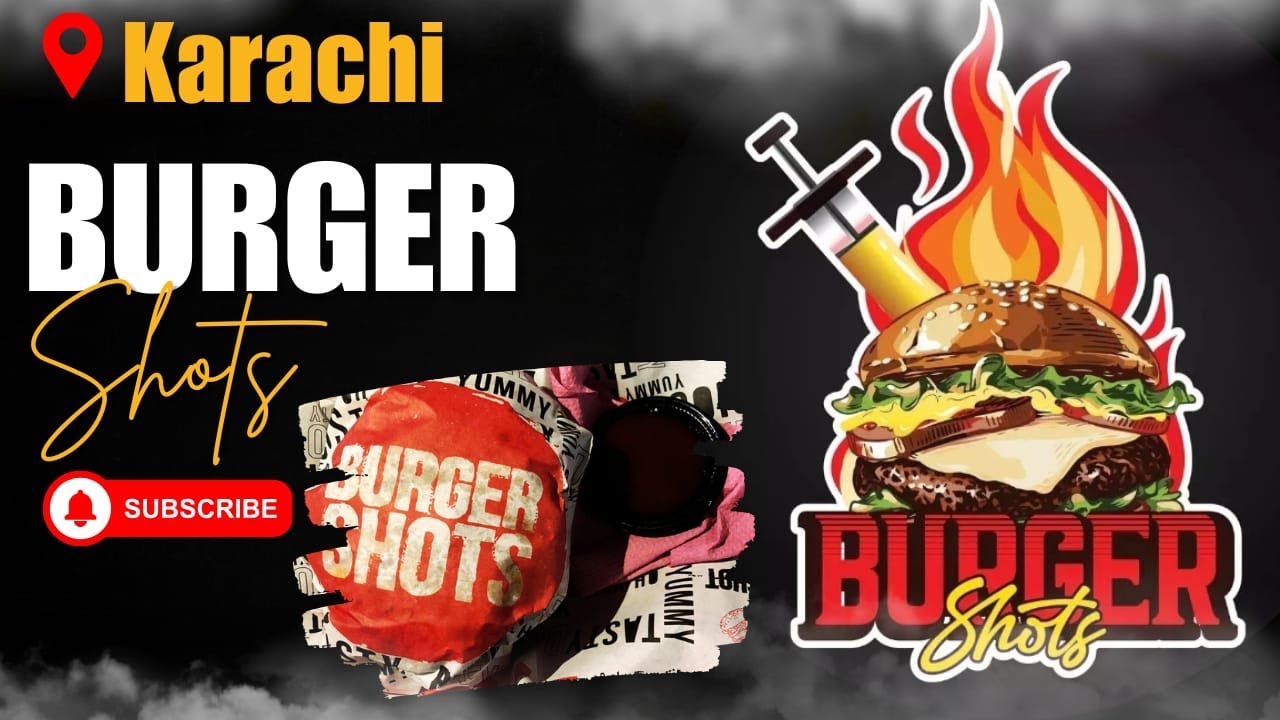 Burger Shots Of Bahadurabad Karachi Pakistan || Best Food in Karachi || Street Food Of Karachi