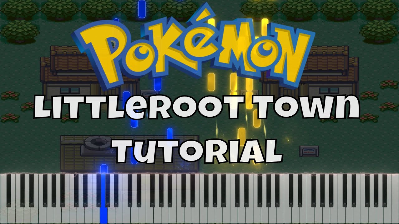 Pokemon - Littleroot Town | Intermediate Piano Tutorial (Midi + Sheet Music)