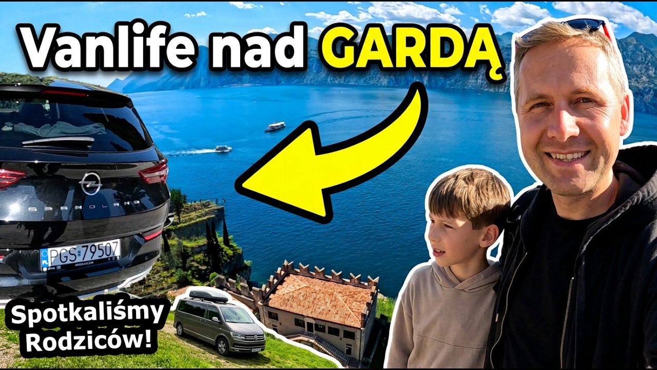 Spotkaliśmy Rodzic&oacute;w we Włoszech! Cytrynowe Miasto nad Gardą! *Darmowy Parking w Riva del Garda 1172