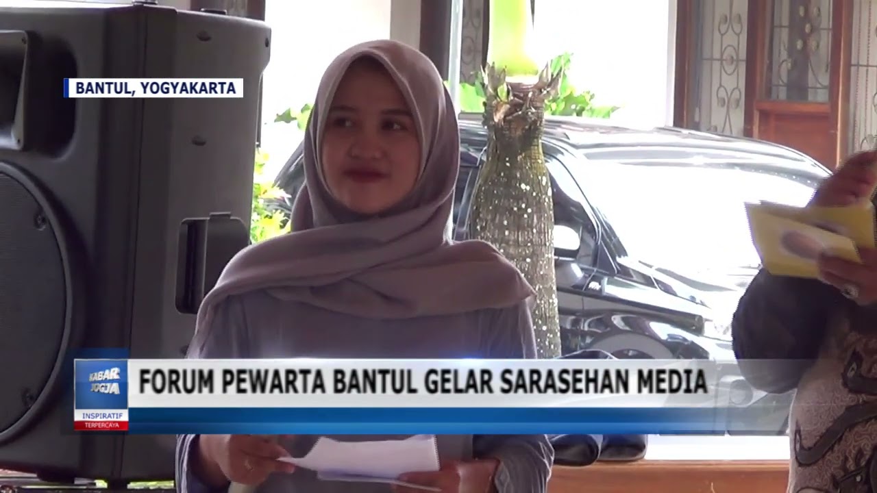 FORUM PEWARTA BANTUL GELAR SARASEHAN MEDIA