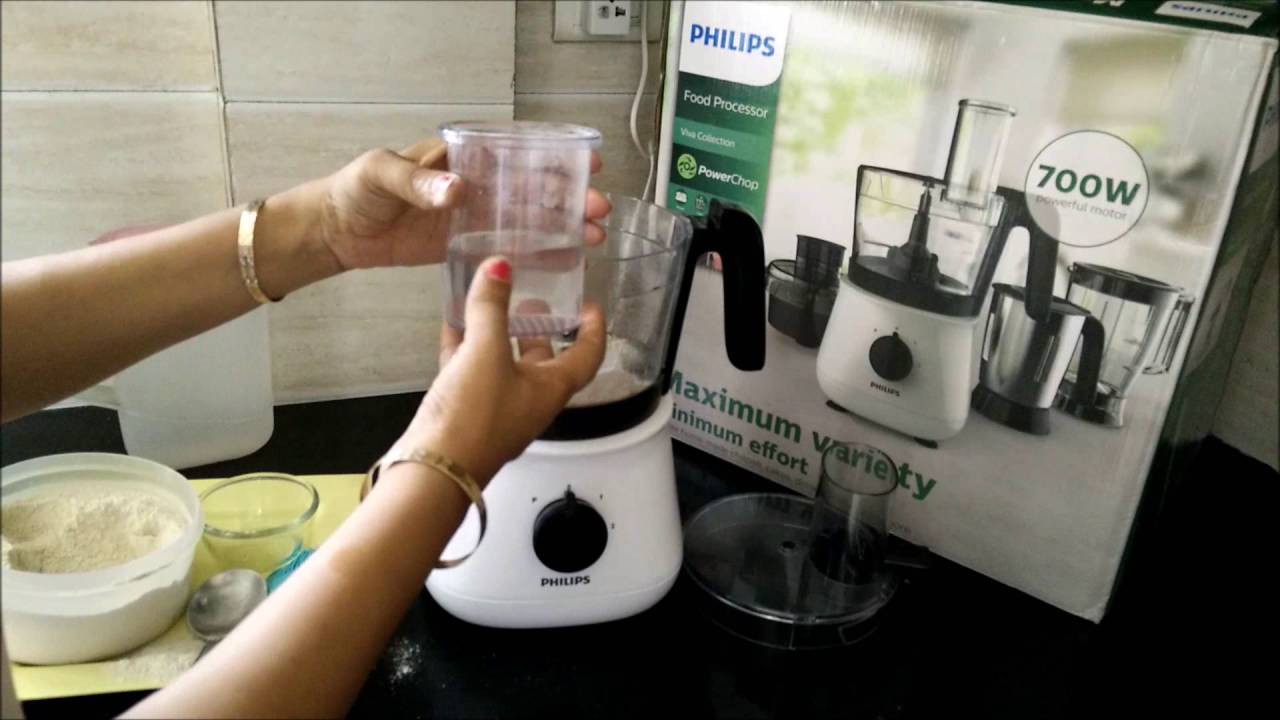 Atta Kneading in Philips Food Processor HL1660 | Philips Atta Kneader by Happy Pumpkins HL7707
