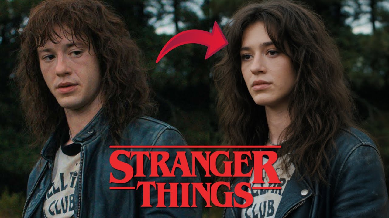 🔦Stranger Things Characters Swapped Genders – The Upside Down Version