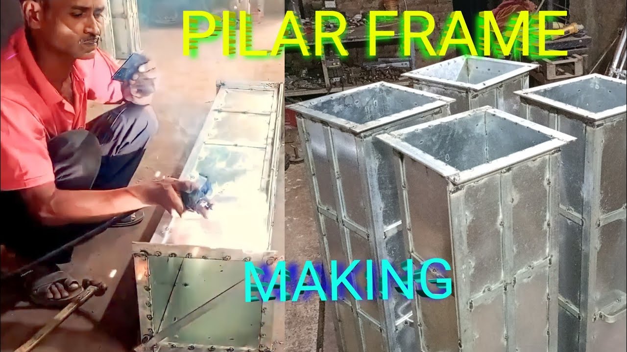 how to make pilar frame//kalam kaisa banta hai//pilar ka farma kaisa banaya//column//construction