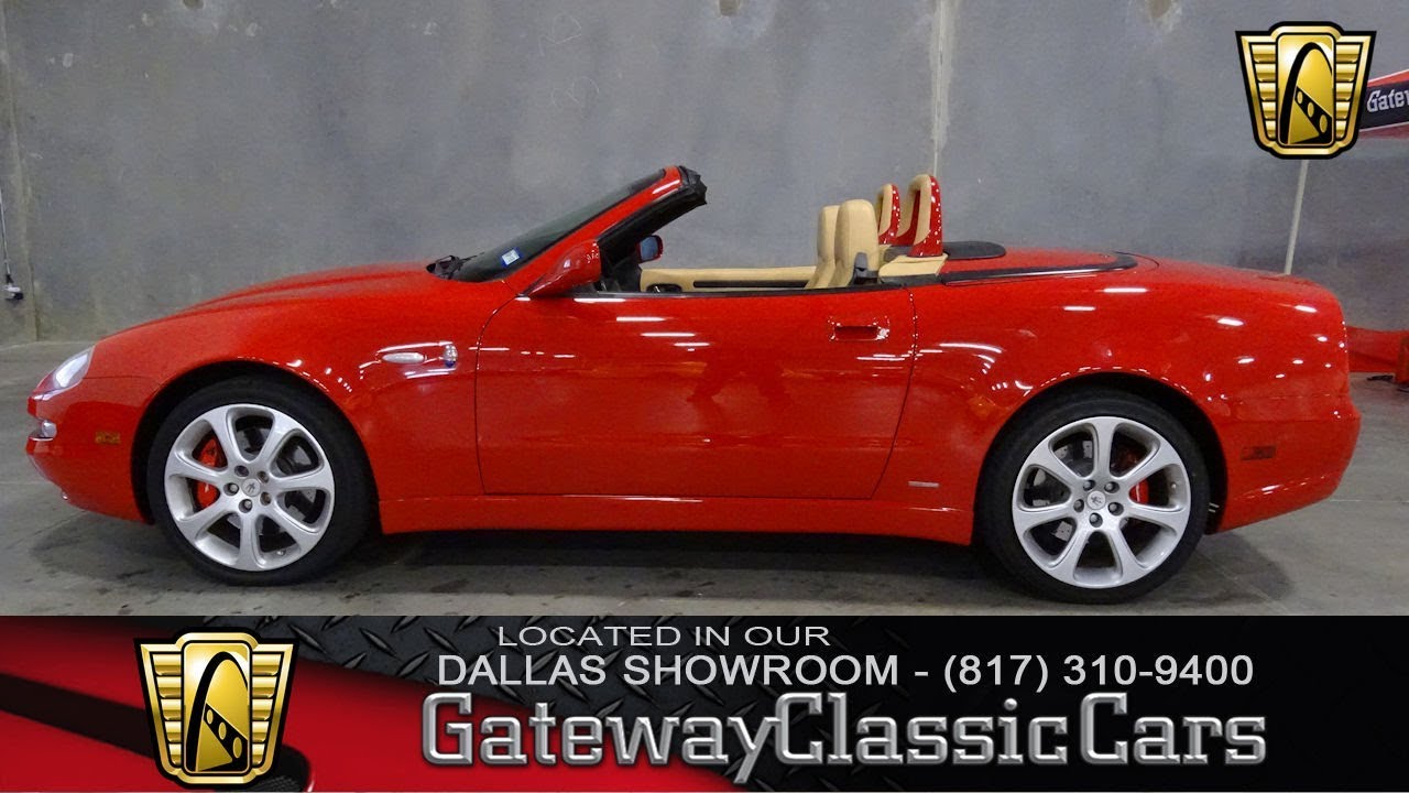 2003 Maserati Cambiocorsa M138 Spyder #599-DFW Gateway Classic Cars of Dallas