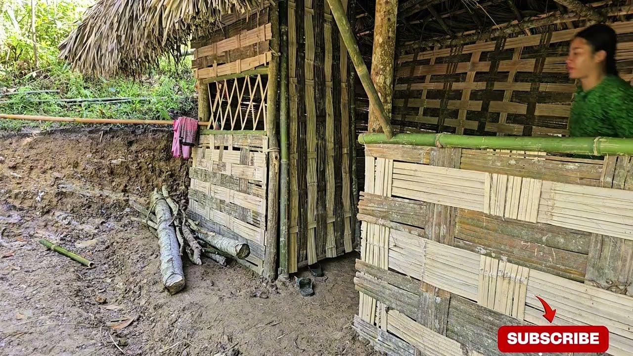The 15-year-old girl and the early days of completing her dream house.