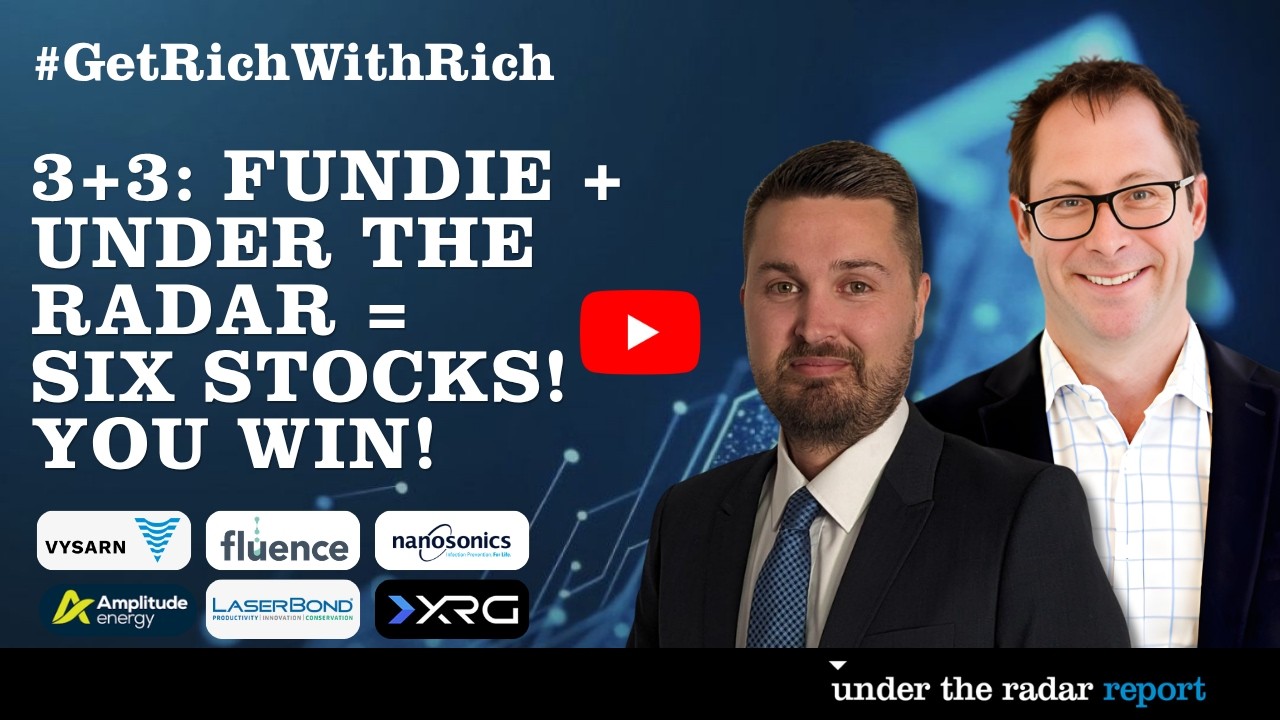 3+3: FUNDIE + UNDER THE RADAR = SIX STOCKS! YOU WIN!