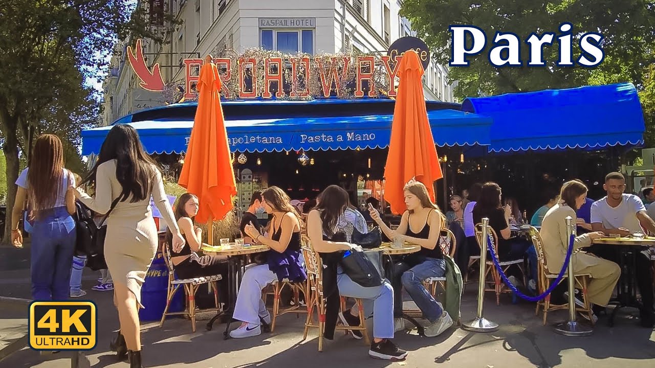 Walking in Paris |14th arrondissement of Paris (4K UHD)