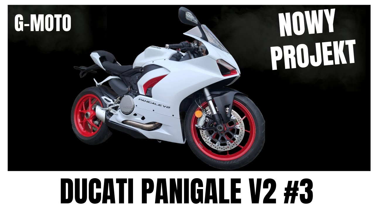 DUCATI PANIGALE V2 #3 |OSŁONA CHŁODNICY I GRZEGORZ!