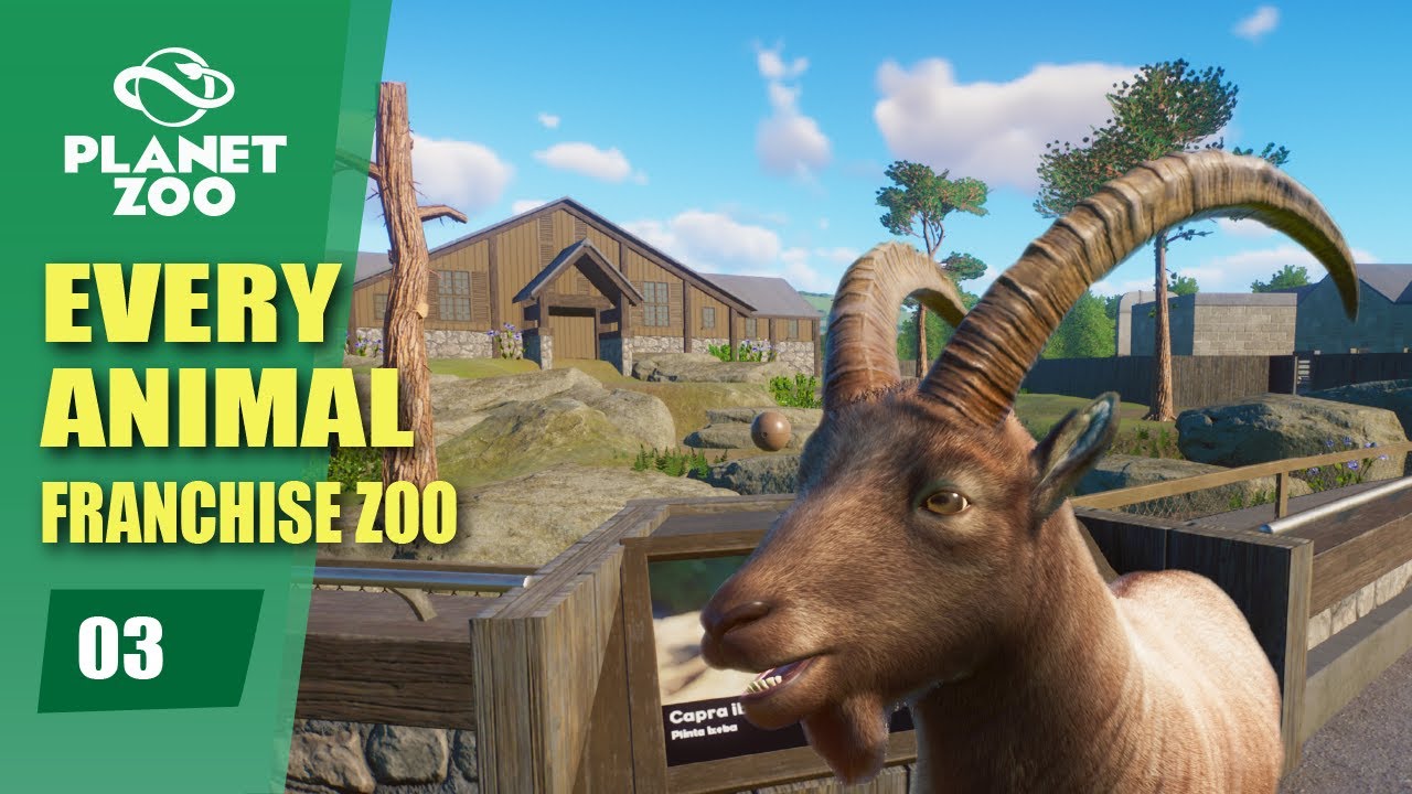 Why are visitors so HUNGRY!? Planet Zoo Every Animal Franchise Zoo (Part 3)