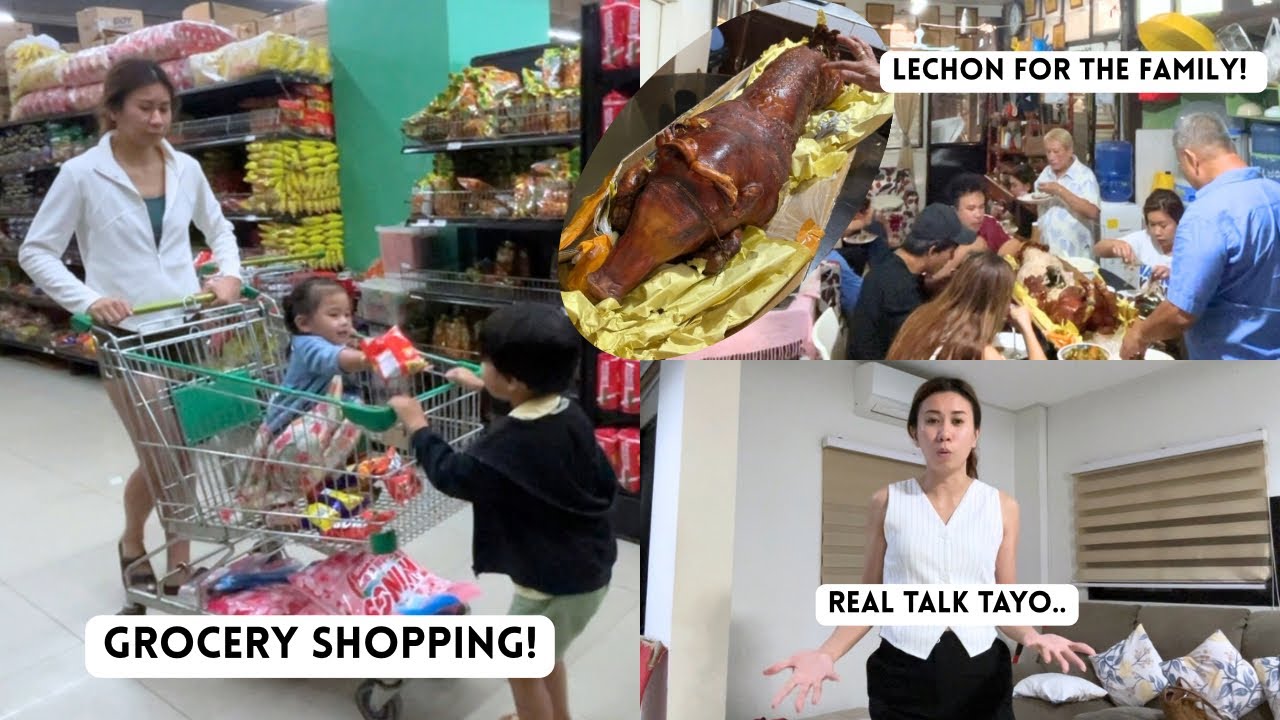 Grocery Shopping, Whole Lechon for the Family! 😍 | Chinkytita